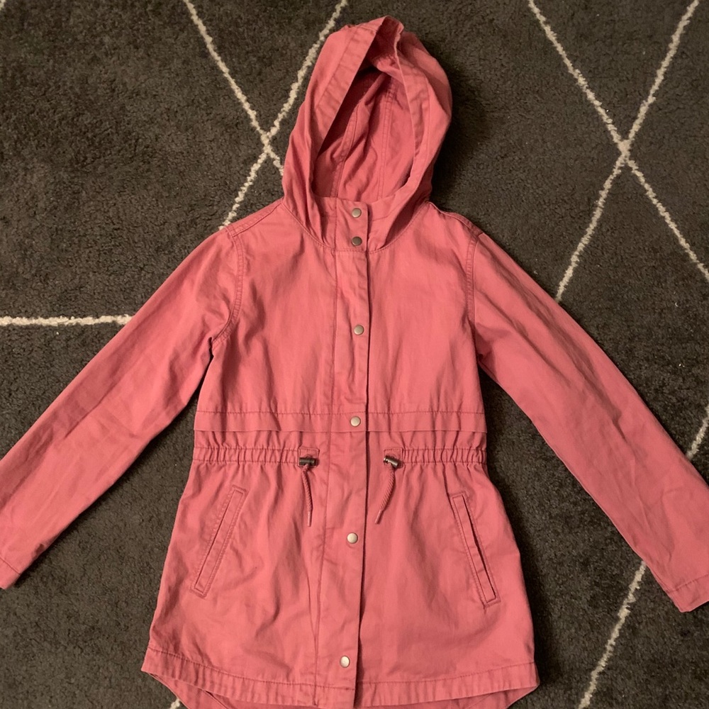 Girls Pink Old Navy Anorak Jacket